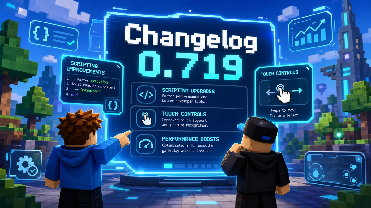 Roblox Version 719: Changelog einfach erklärt