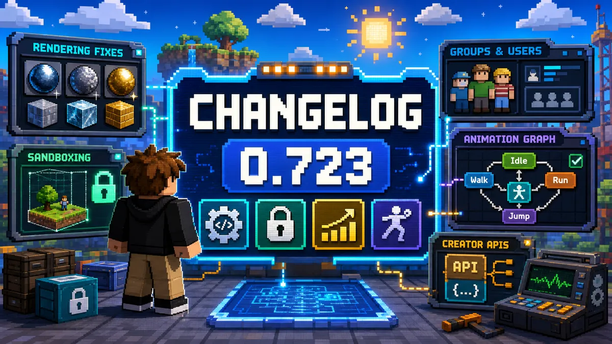 Roblox Version 723: Changelog einfach erklärt