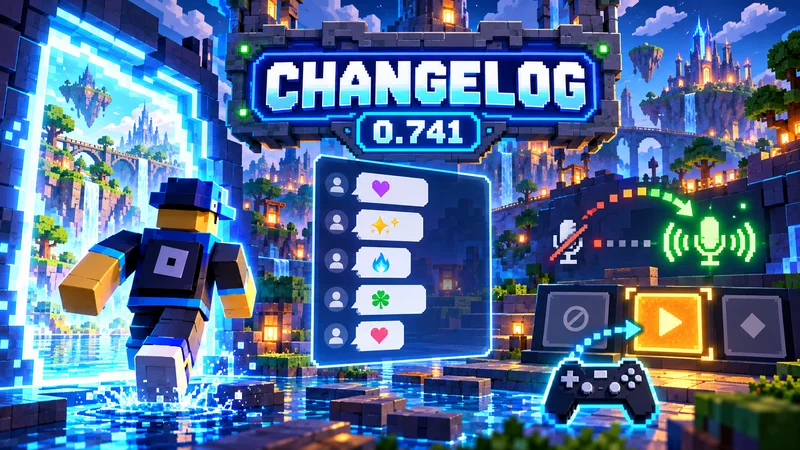 Roblox Version 741: Changelog einfach erklärt
