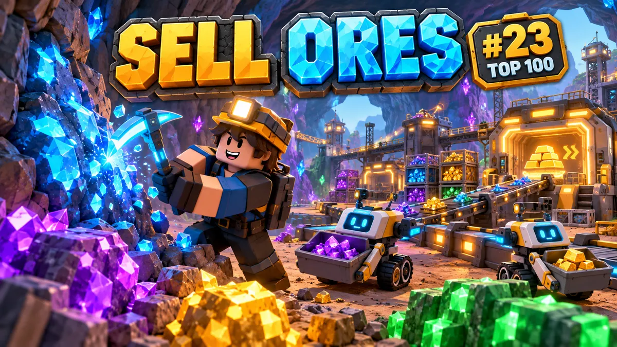 Sell Ores Roblox Guide: #23, Bergbau und Elterncheck