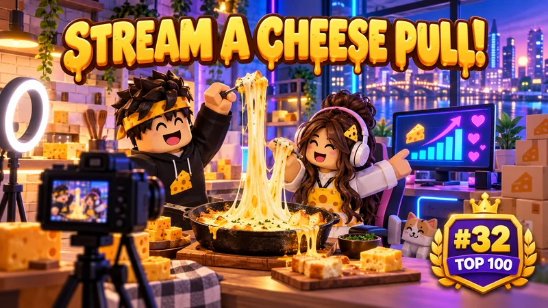 Stream A Cheese Pull Roblox Guide: Rang 32 und Eltern-Check