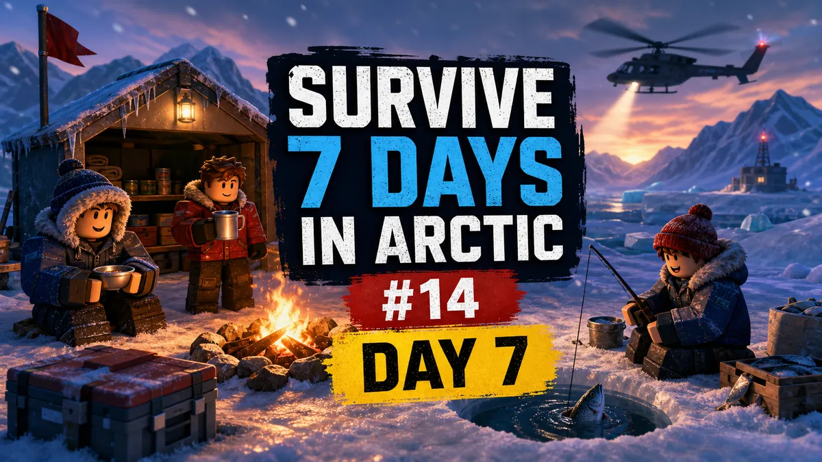Survive 7 Days In Arctic auf Roblox: Top-14-Survival-Guide