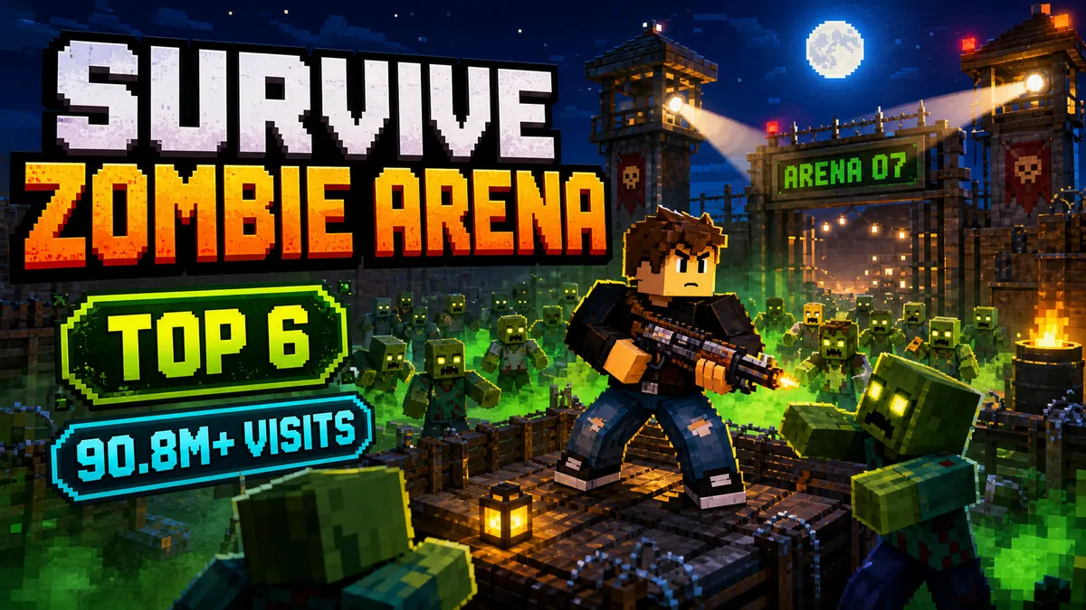 Survive Zombie Arena auf Roblox: Guide für Eltern und Kinder
