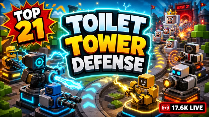 Toilet Tower Defense auf Roblox: Guide für Eltern und Kinder