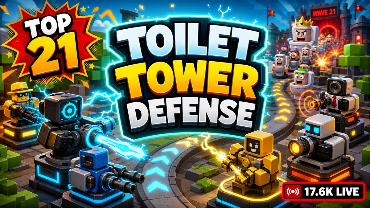 Toilet Tower Defense auf Roblox: Guide für Eltern und Kinder