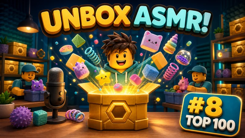Unbox ASMR! auf Roblox: Top-8-Simulator-Guide